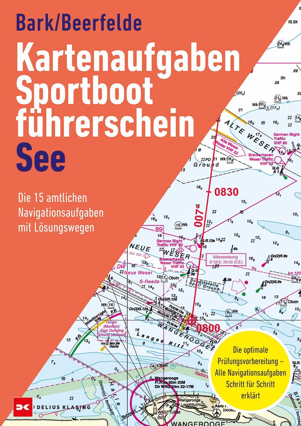 Cover: 9783667129604 | Kartenaufgaben Sportbootführerschein See | Axel Bark (u. a.) | Mappe