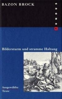 Cover: 9783865723956 | Bildersturm und stramme Haltung | Ausgewählte Texte, FUNDUS 155 | Buch