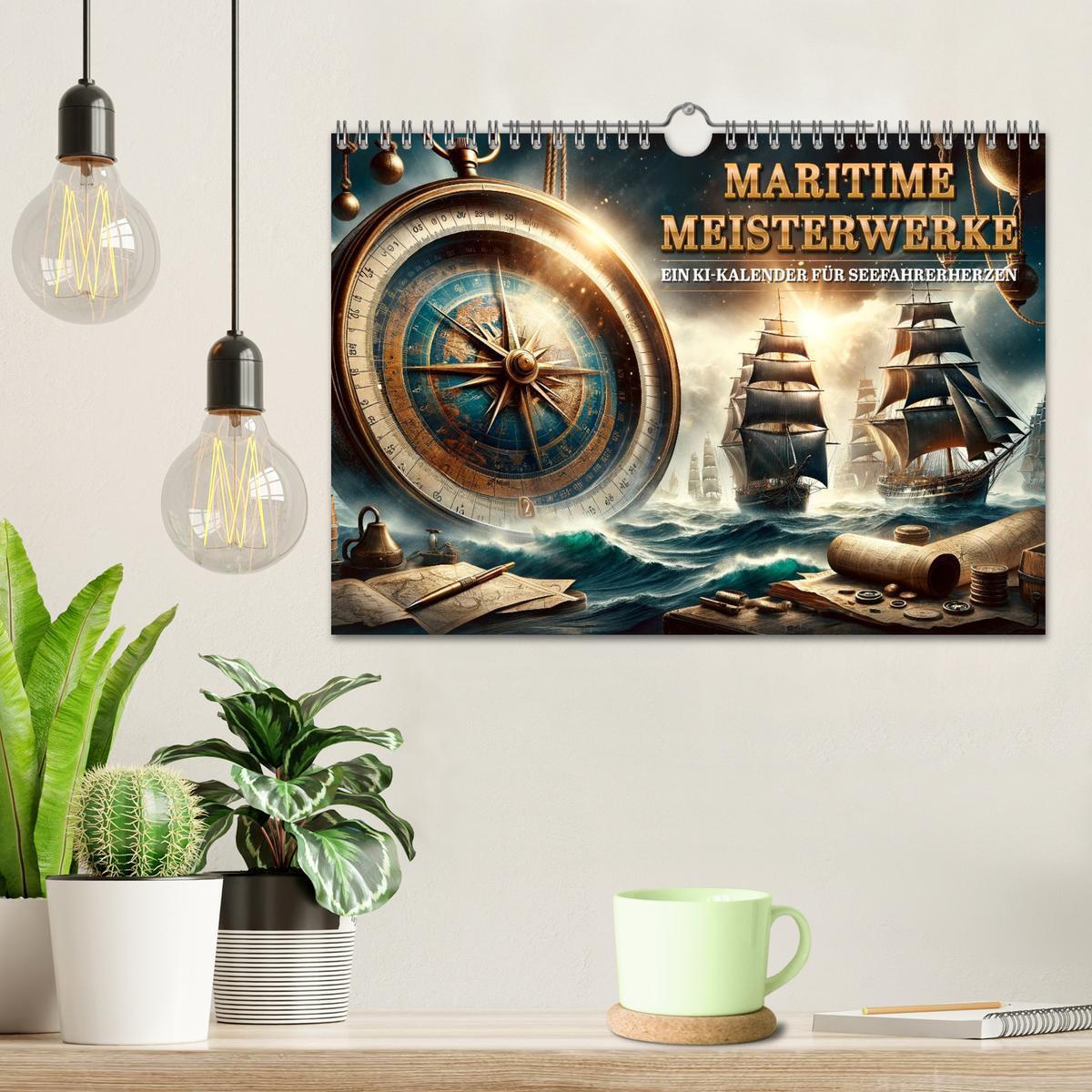 Bild: 9783383793363 | Maritime Meisterwerke: Ein KI-Kalender für Seefahrerherzen...