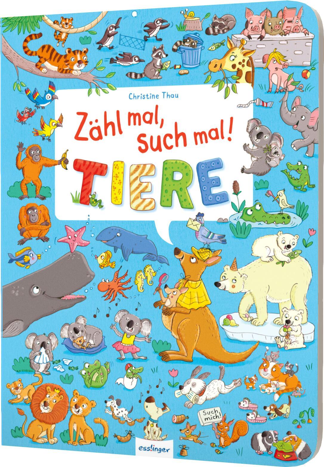 Cover: 9783480236275 | Zähl mal, such mal! Tiere | Christine Thau | Buch | 24 S. | Deutsch