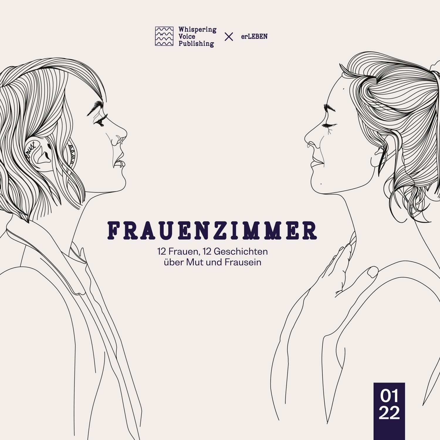 Cover: 9789916984208 | Frauenzimmer | 12 Frauen, 12 Geschichten über Mut und Frausein | Buch