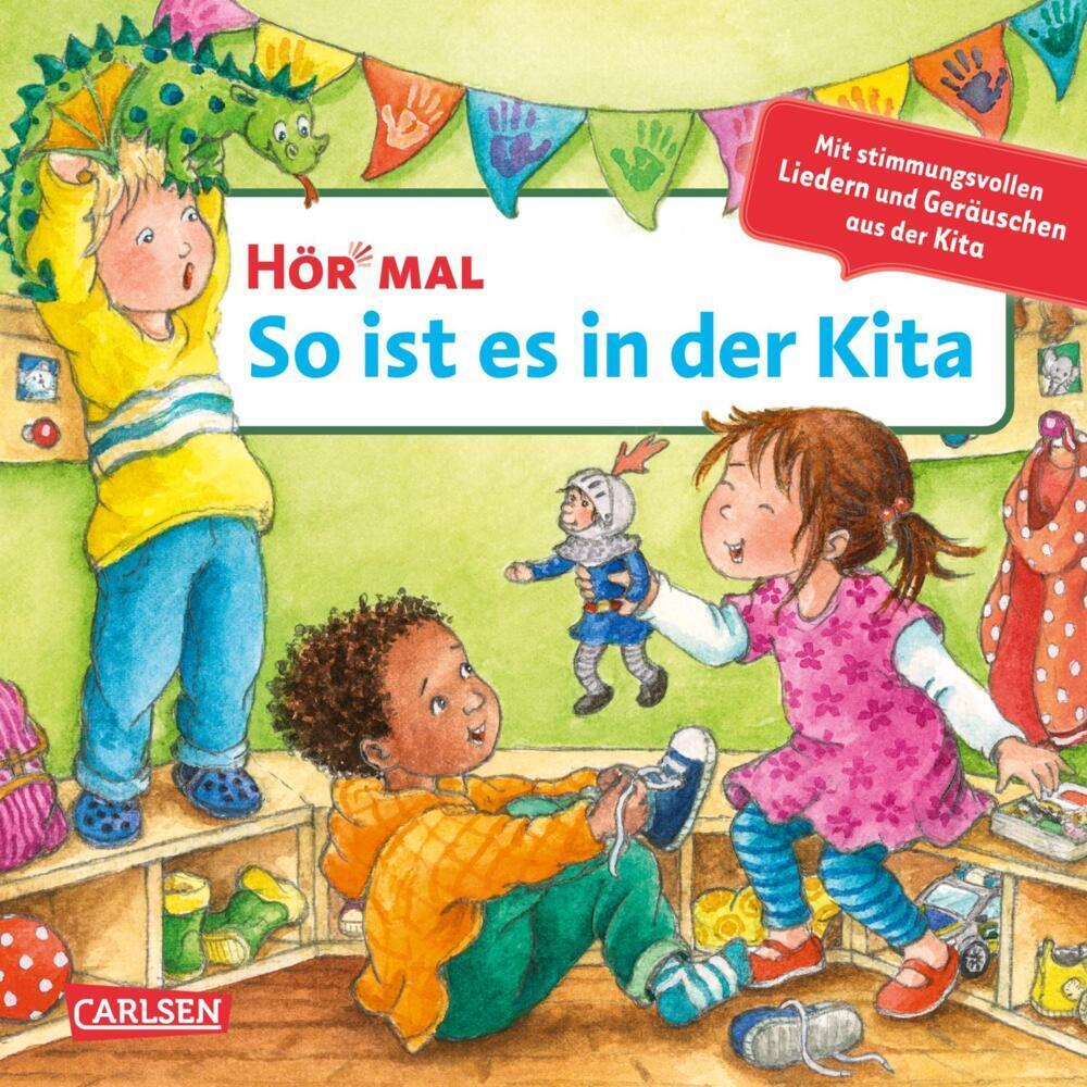 Cover: 9783551253873 | Hör mal (Soundbuch): So ist es in der Kita | Kyrima Trapp | Buch