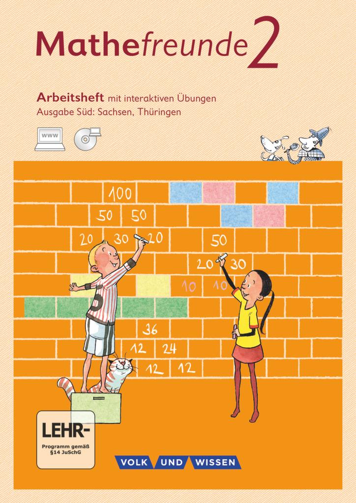 Cover: 9783060837199 | Mathefreunde Süd 2. Schuljahr. Arbeitsheft mit interaktiven Übungen...