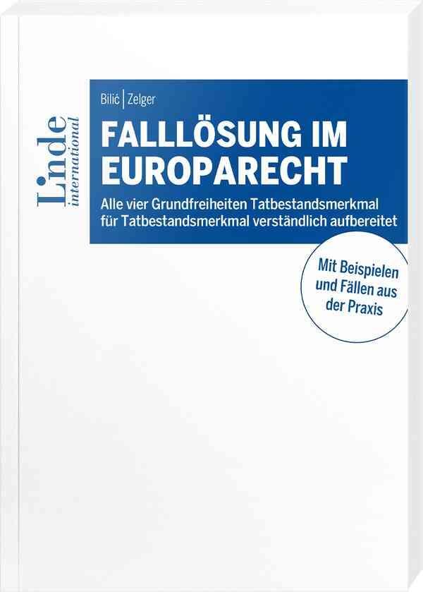 Cover: 9783714303988 | Falllösung im Europarecht | Marija Bili¿ (u. a.) | Taschenbuch | 2024