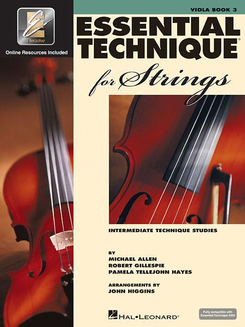 Cover: 9780634069307 | Essential Technique for Strings with Eei - Viola Book/Online Audio