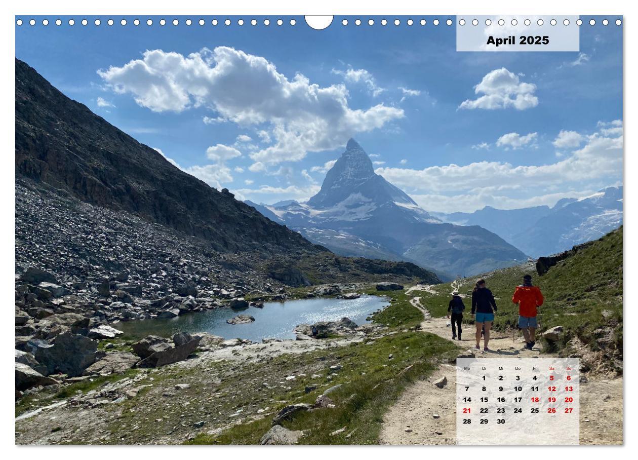 Bild: 9783383876240 | Alpenauszeit - Schöne Orte der Alpen (Wandkalender 2025 DIN A3...