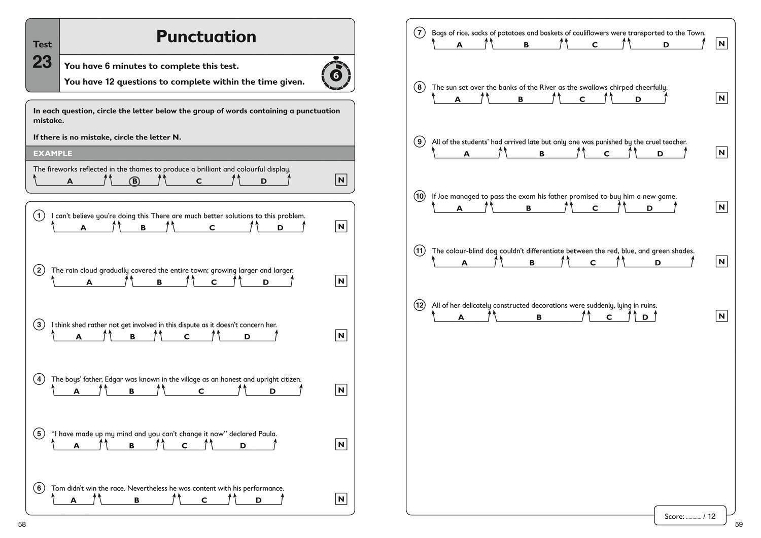 Bild: 9781844199181 | 11+ English Quick Practice Tests Age 10-11 (Year 6) | Letts 11 | Buch