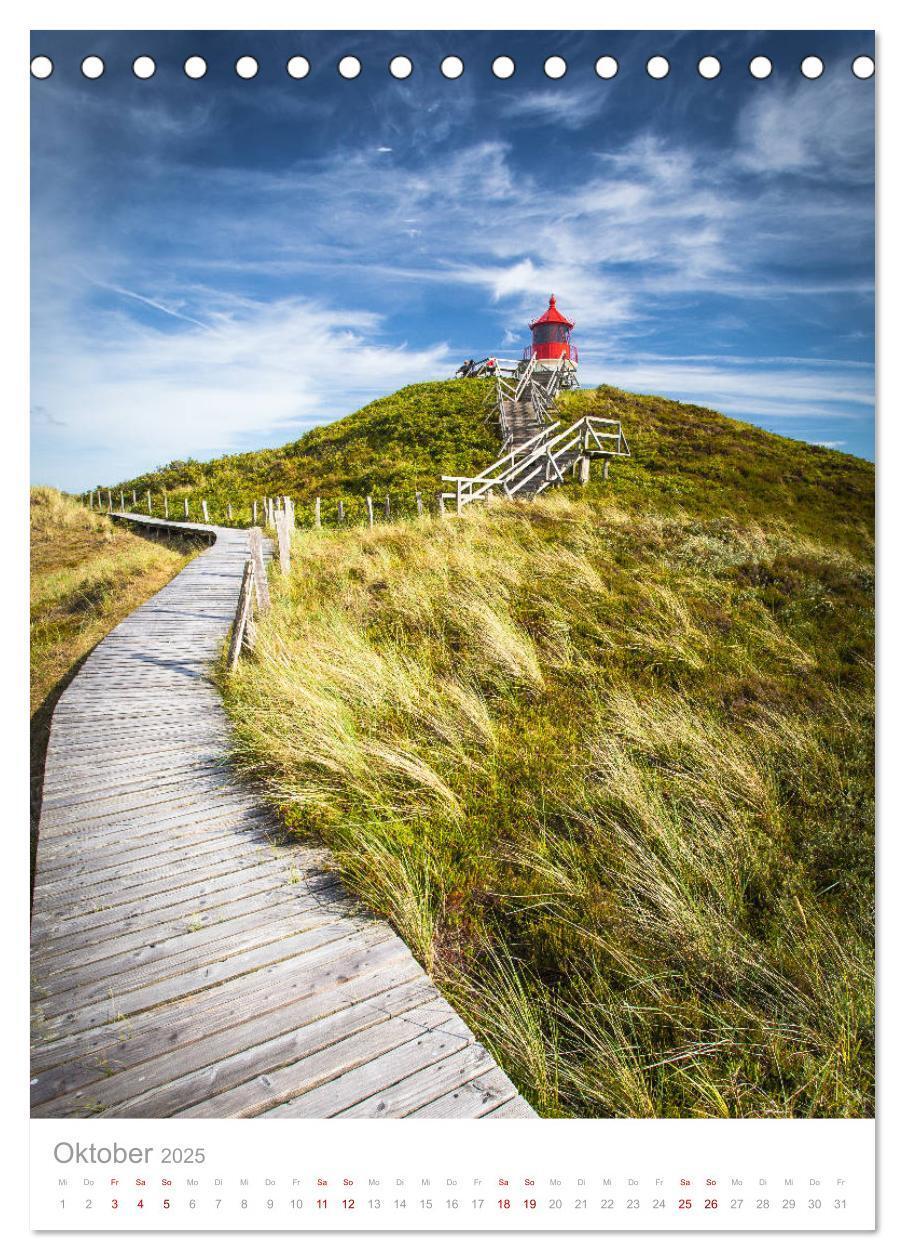 Bild: 9783435960606 | Amrum - Das Gesicht der Nordsee (Tischkalender 2025 DIN A5 hoch),...