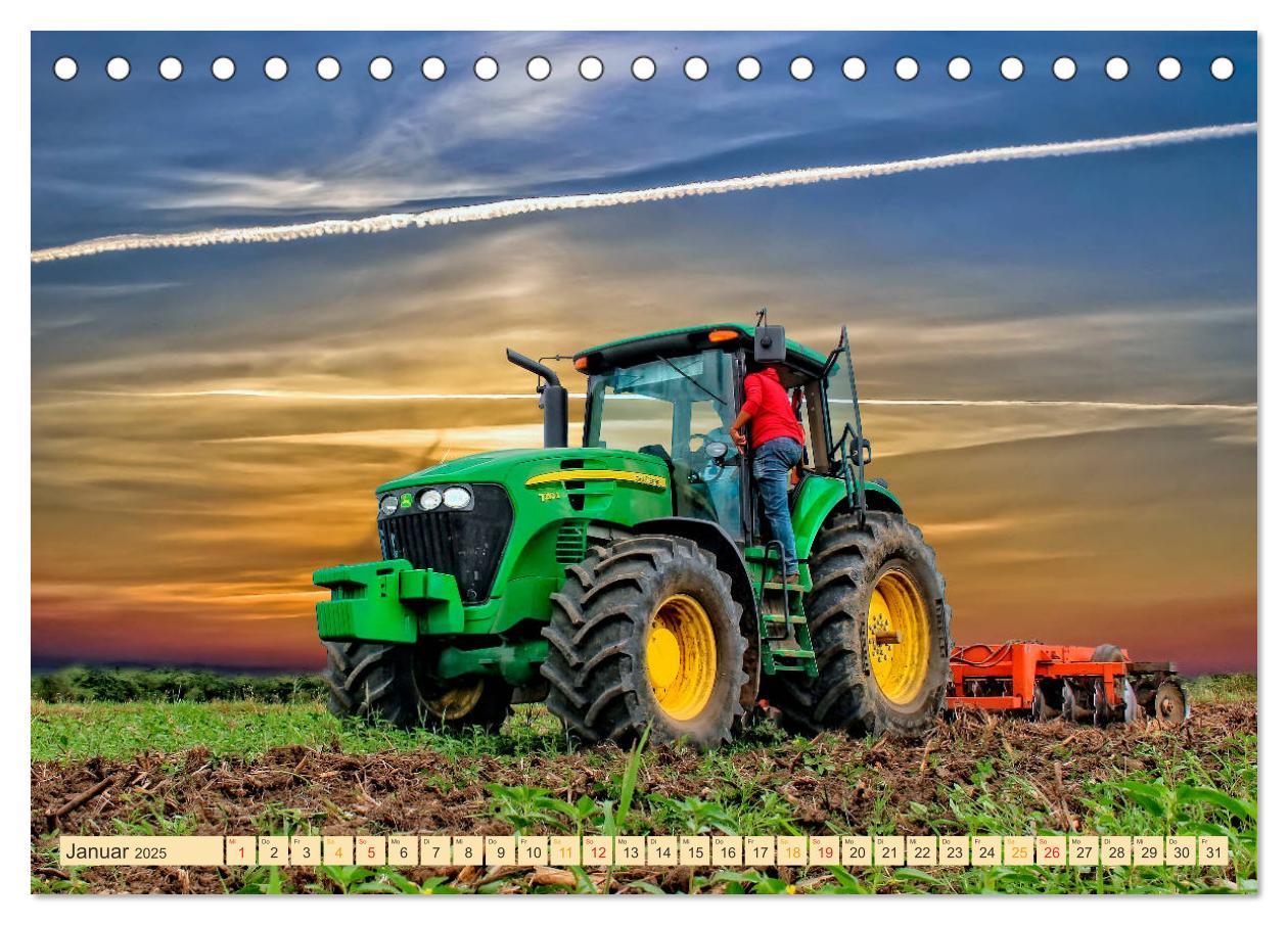 Bild: 9783435380626 | Landwirtschaft - Hightech und Handarbeit (Tischkalender 2025 DIN A5...