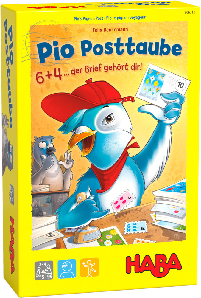 Cover: 4010168261690 | Pio Posttaube | Felix Beukemann | Spiel | Deutsch | 2022 | HABA