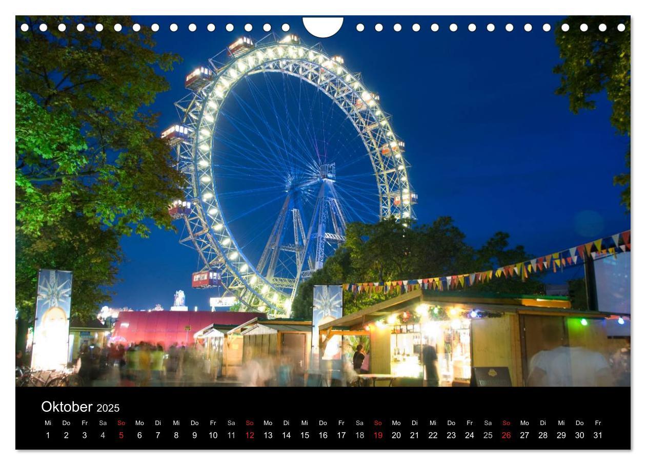 Bild: 9783435829620 | Wien (Wandkalender 2025 DIN A4 quer), CALVENDO Monatskalender | Strutz