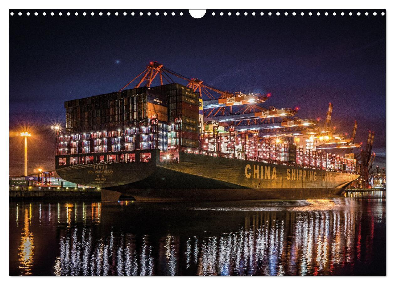 Bild: 9783383760228 | Schiffe gucken im Hamburger Hafen (Wandkalender 2025 DIN A3 quer),...