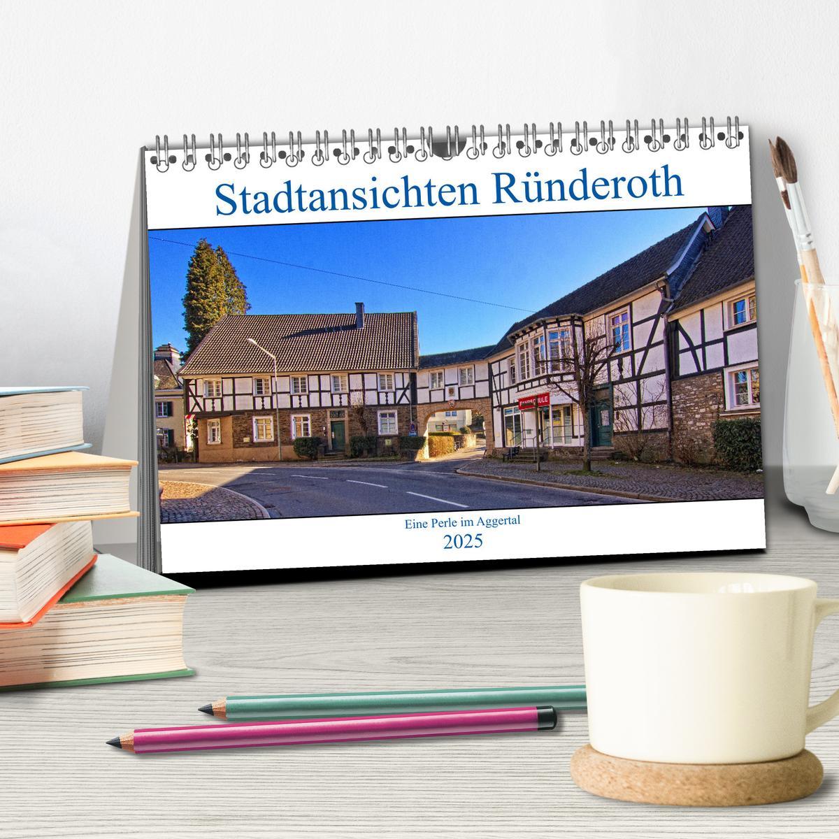 Bild: 9783435036455 | Stadtansichten Ründeroth (Tischkalender 2025 DIN A5 quer), CALVENDO...