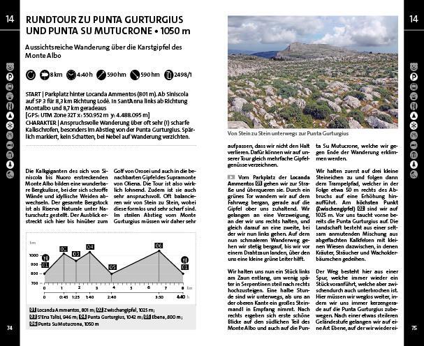 Bild: 9783259037560 | Sardinien Wanderführer | Mit 75 Touren und Outdoor App | Stummvoll