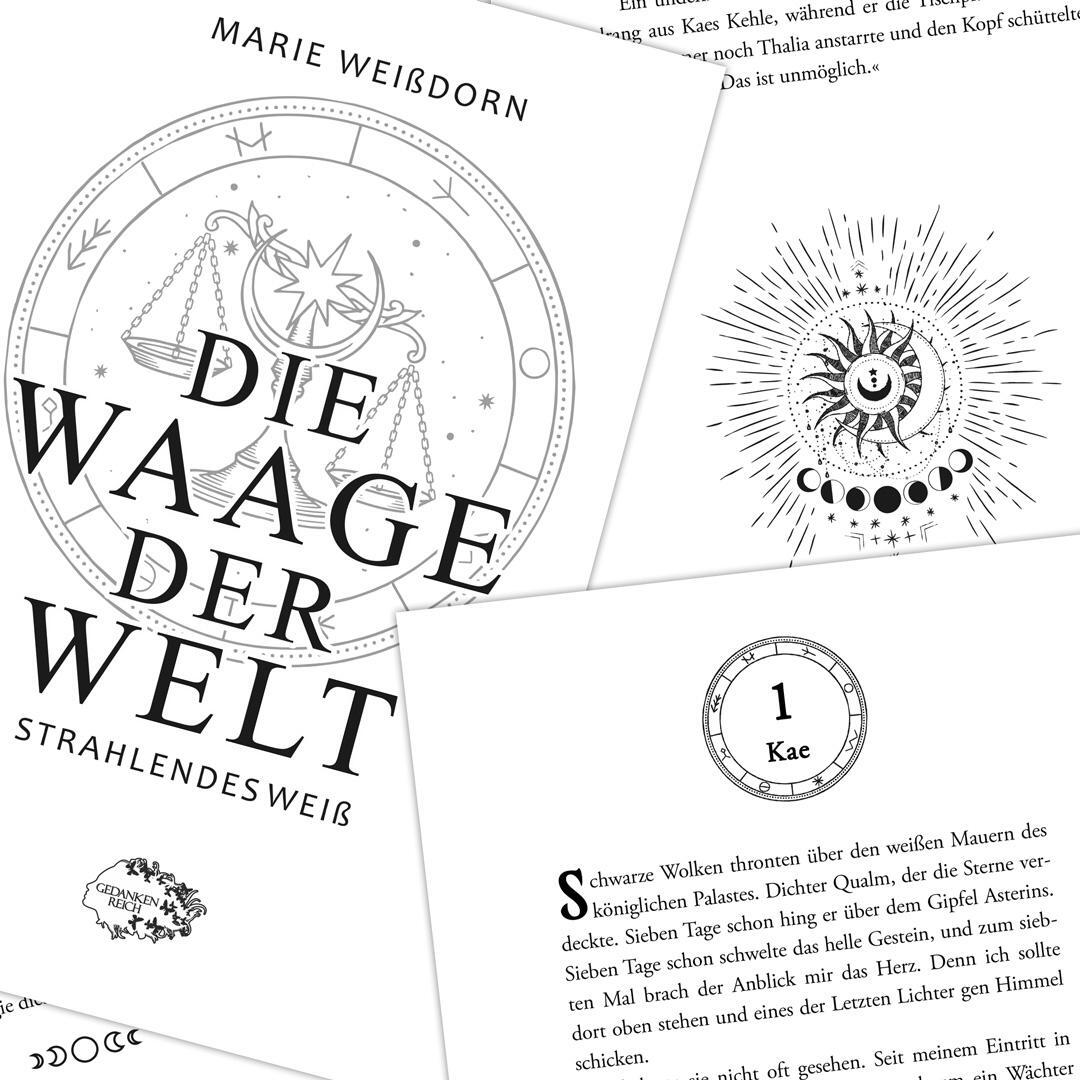 Bild: 9783987920943 | Die Waage der Welt | Strahlendes Weiß | Marie Weißdorn | Taschenbuch