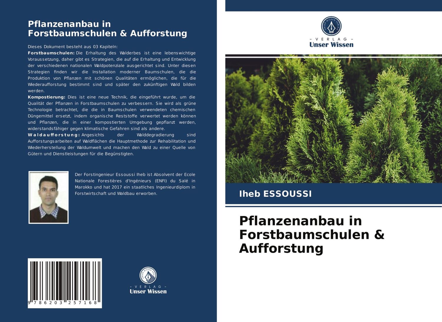 Cover: 9786203257168 | Pflanzenanbau in Forstbaumschulen &amp; Aufforstung | Iheb Essoussi | Buch