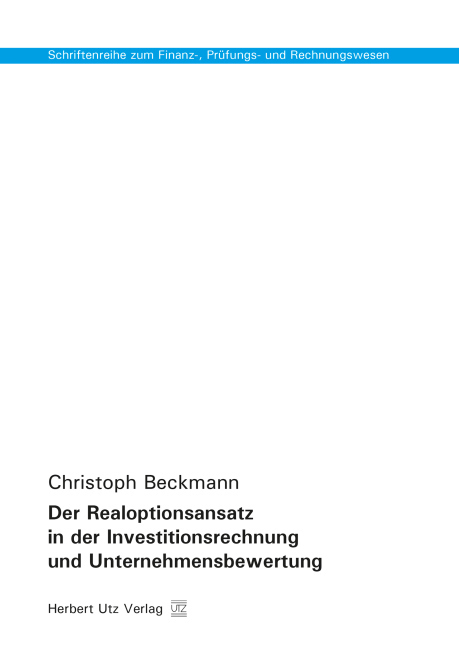 Cover: 9783831680894 | Der Realoptionsansatz in der Investitionsrechnung und...