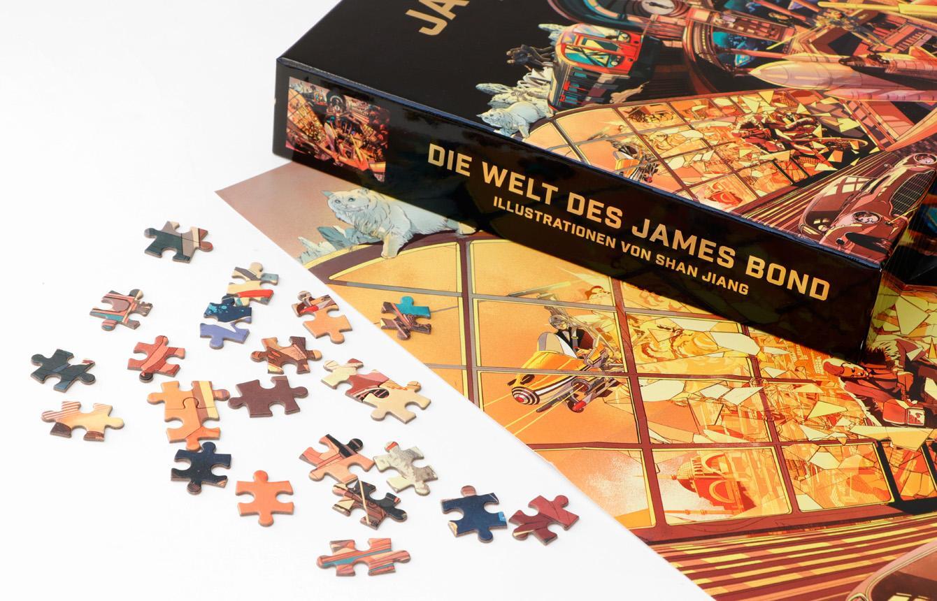 Bild: 9783962442569 | Die Welt des James Bond | Ein Puzzle | Shan Jiang | Stück | Deutsch