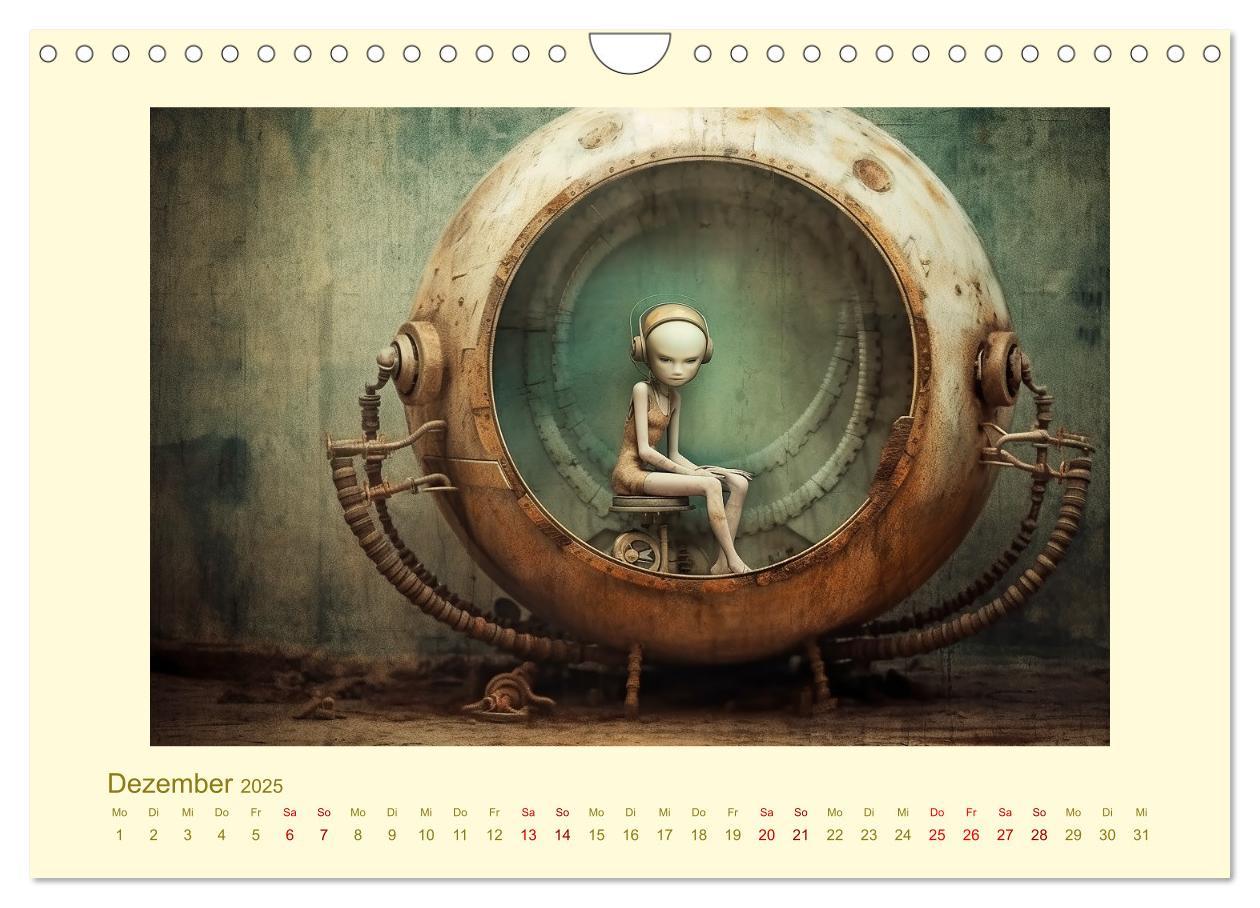 Bild: 9783383838316 | Surreale Alienwelt (Wandkalender 2025 DIN A4 quer), CALVENDO...