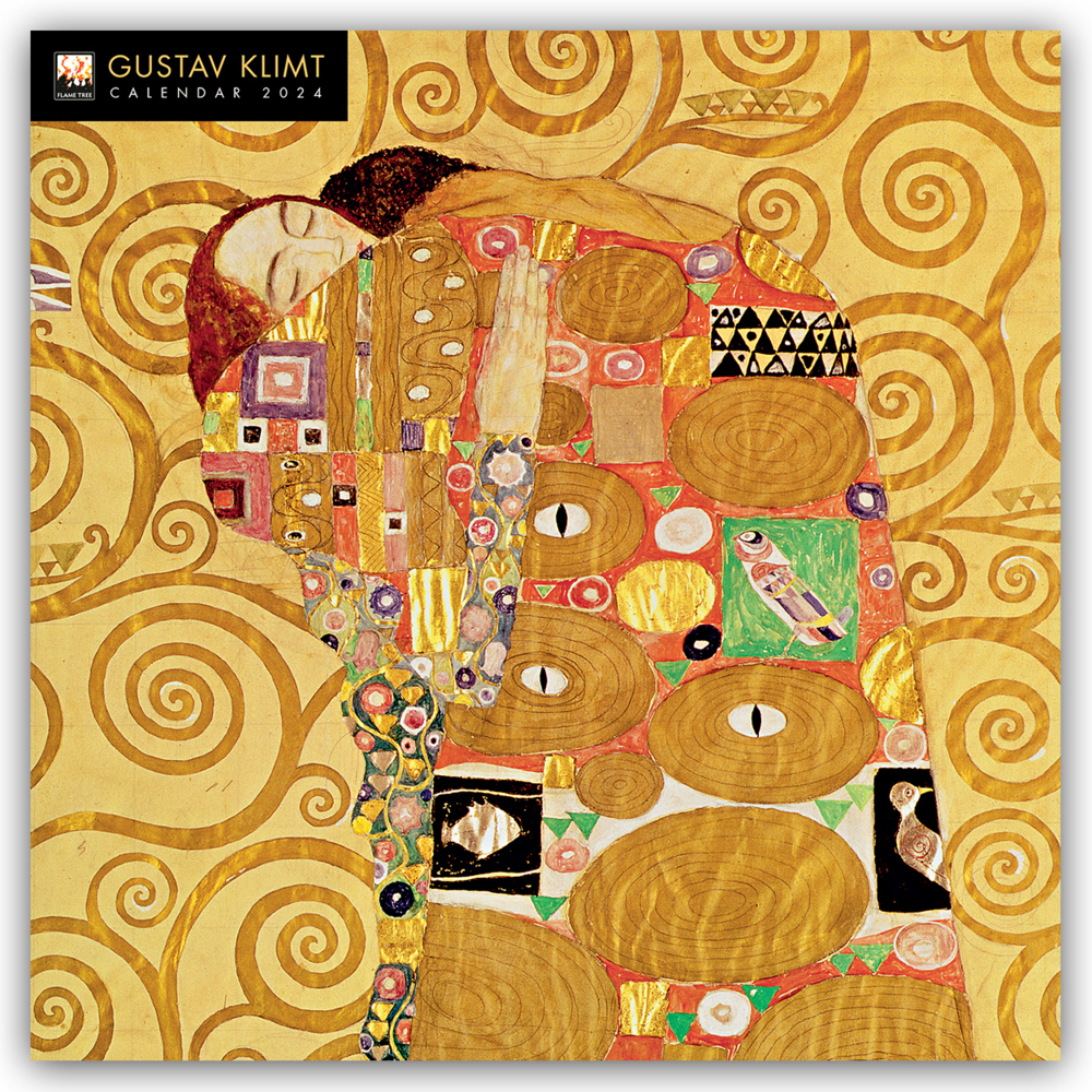 Cover: 9781804173909 | Gustav Klimt 2024 | Original Flame Tree Publishing-Kalender [Kalender]