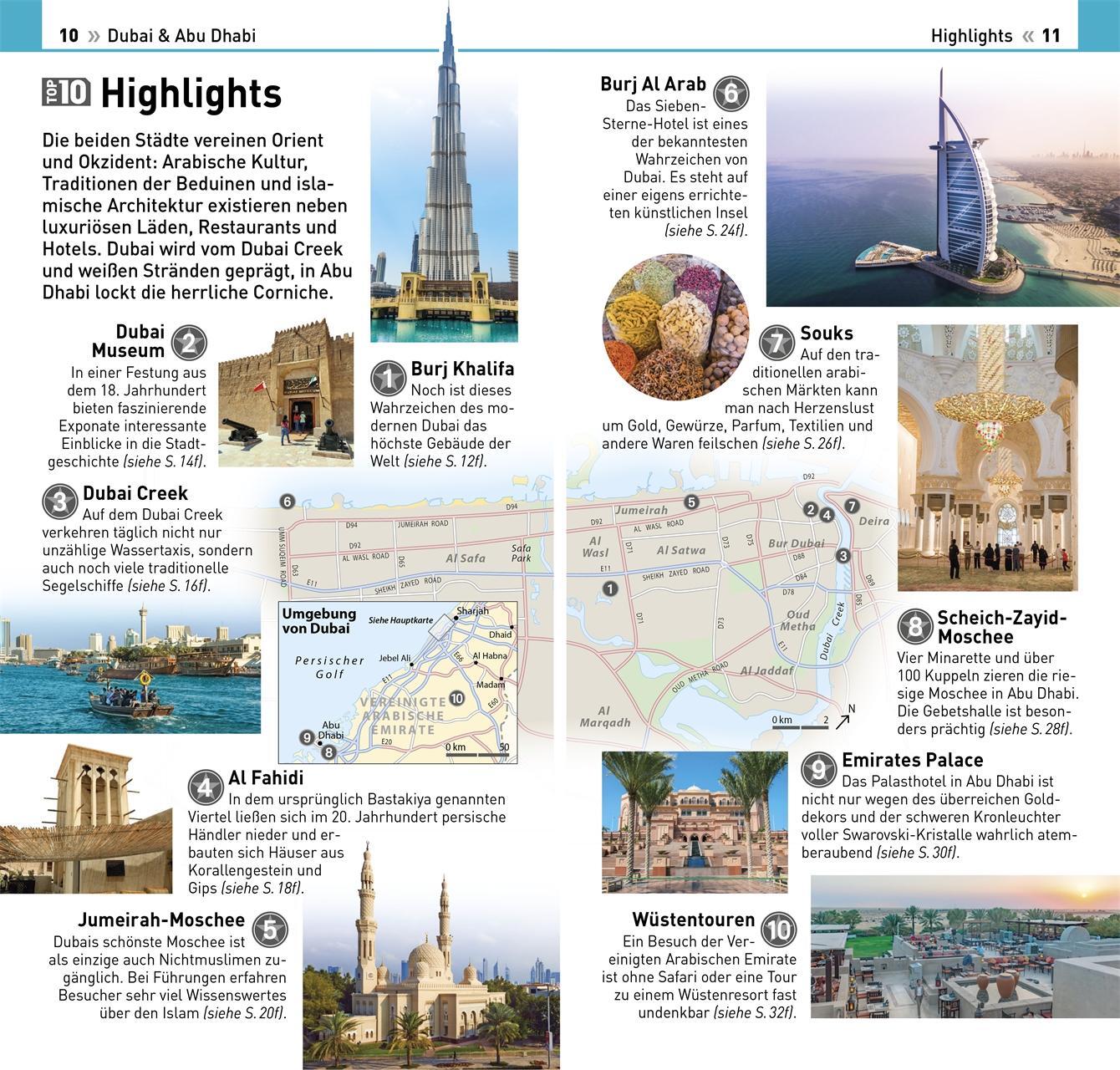 Bild: 9783734208065 | TOP10 Reiseführer Dubai &amp; Abu Dhabi | DK Verlag - Reise | Taschenbuch