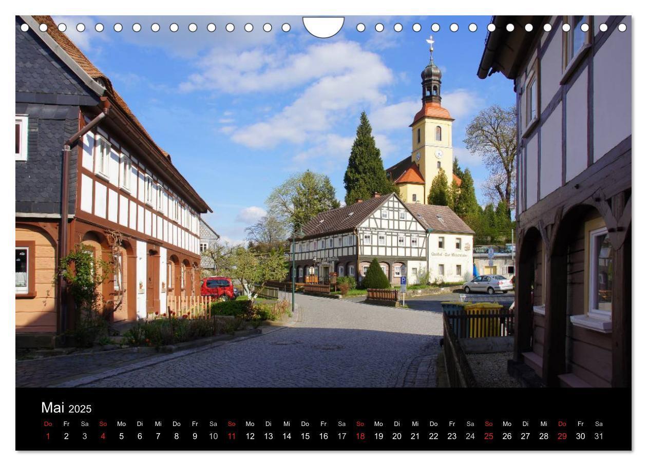 Bild: 9783435676354 | Oberlausitz - Land der Umgebindehäuser (Wandkalender 2025 DIN A4...