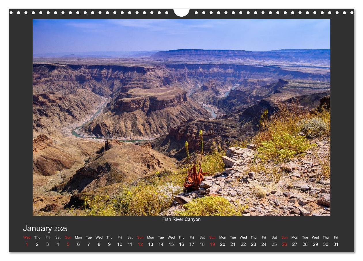 Bild: 9781325964277 | Namibia's Nature (Wall Calendar 2025 DIN A3 landscape), CALVENDO 12...