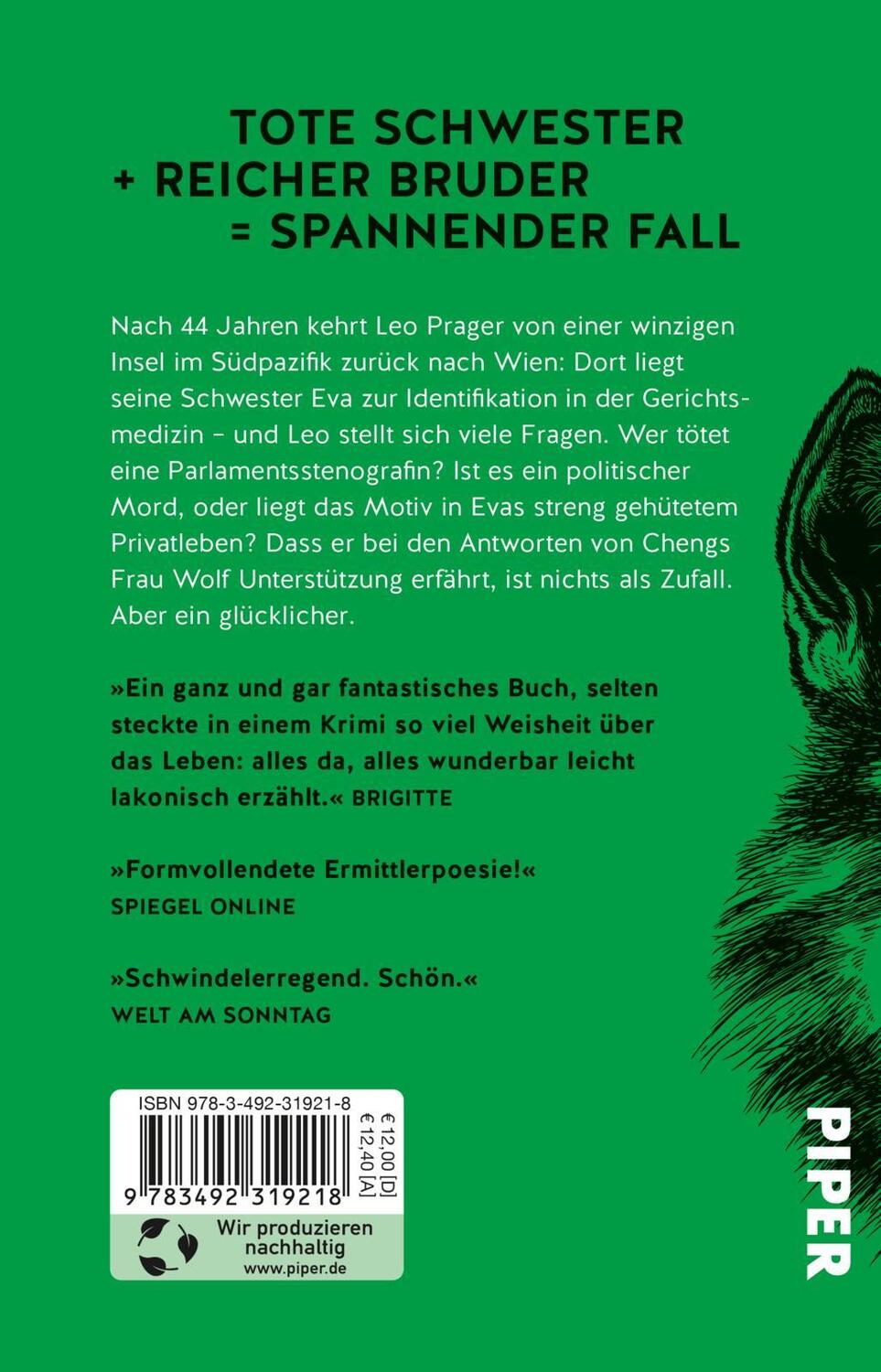 Rückseite: 9783492319218 | Die Möbel des Teufels | Heinrich Steinfest | Taschenbuch | 432 S.