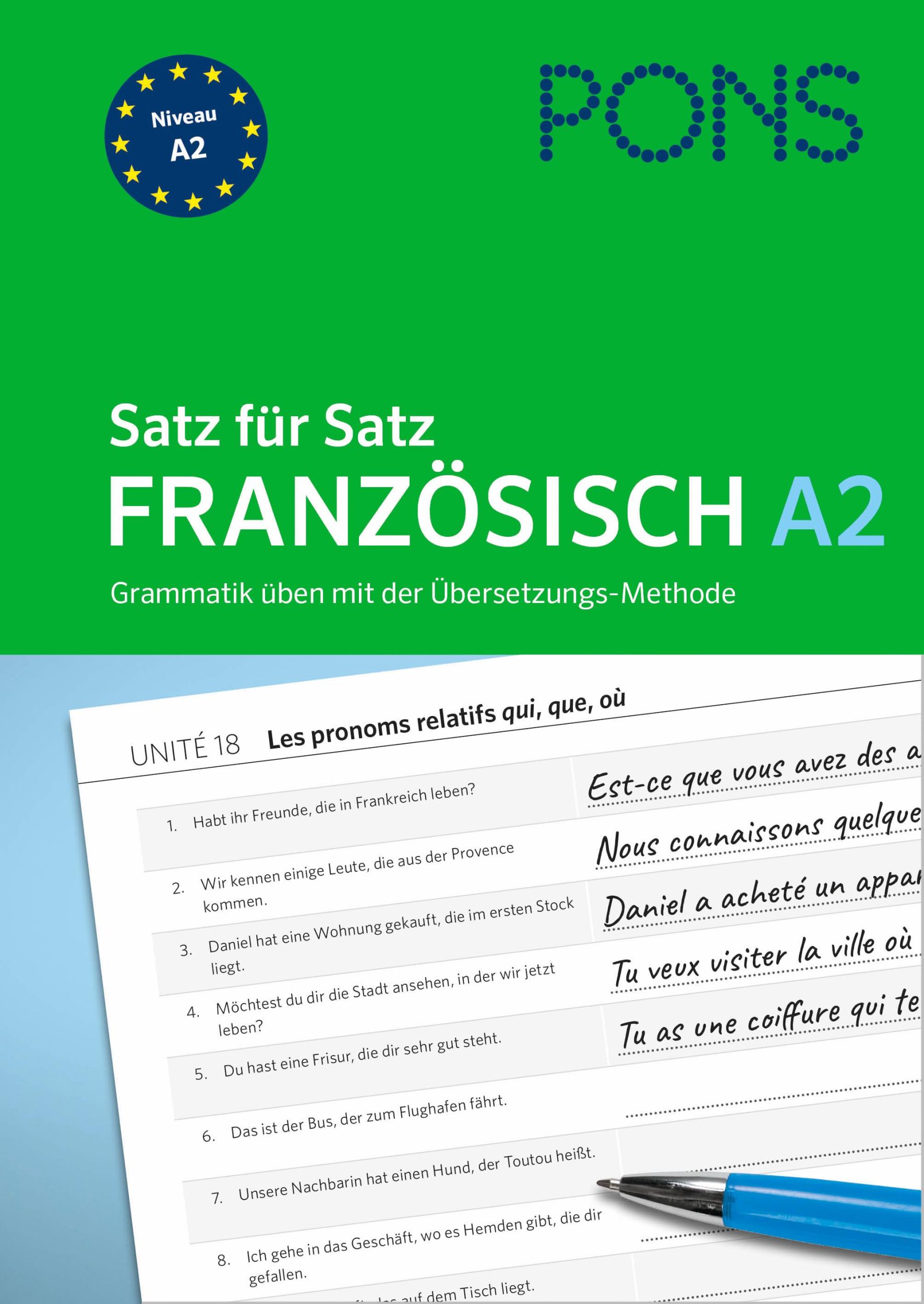 Cover: 9783125660670 | PONS Satz für Satz Französisch A2 | Taschenbuch | 152 S. | Deutsch