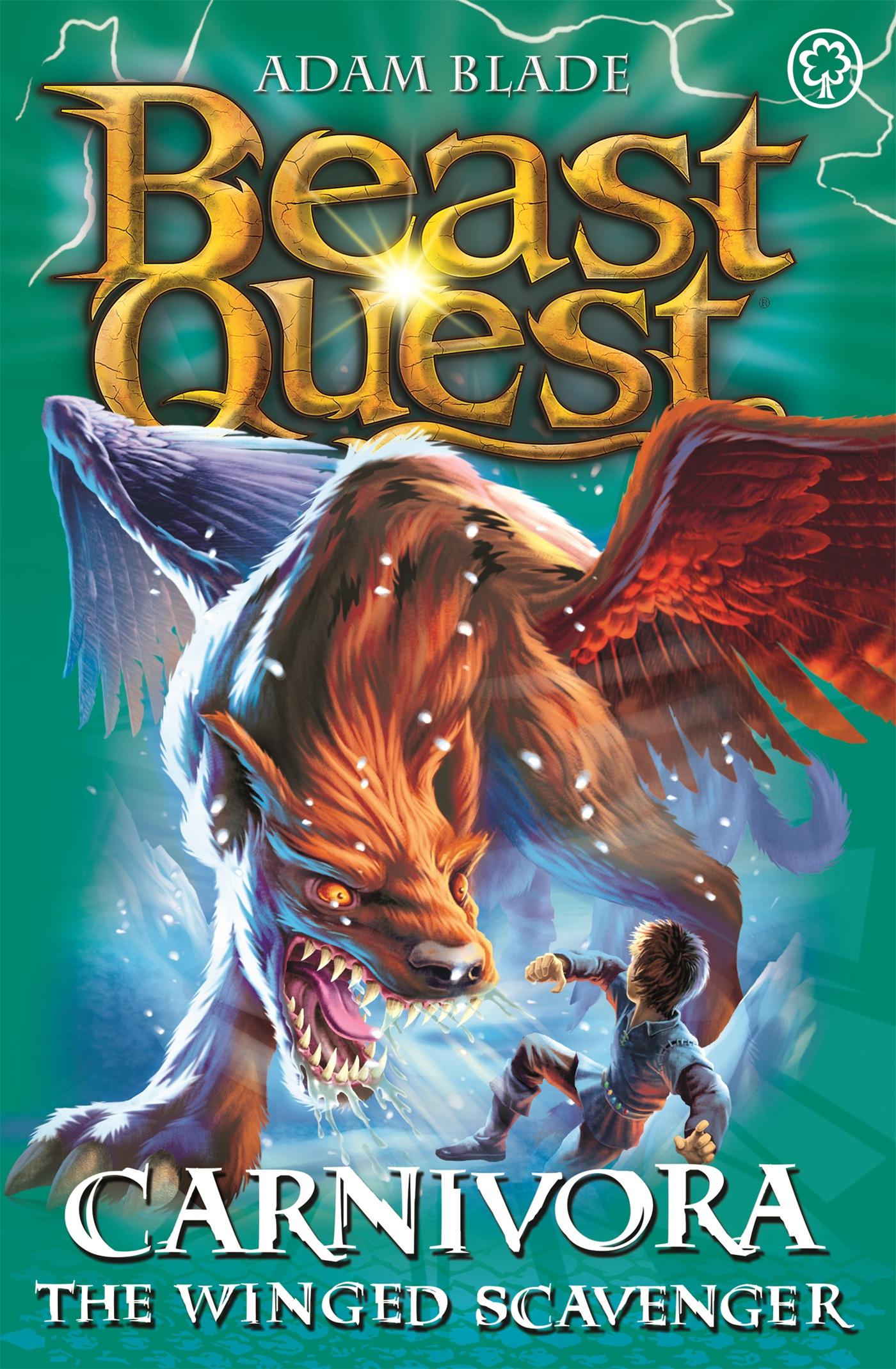 Cover: 9781408307342 | Beast Quest: Carnivora the Winged Scavenger | Series 7 Book 6 | Blade