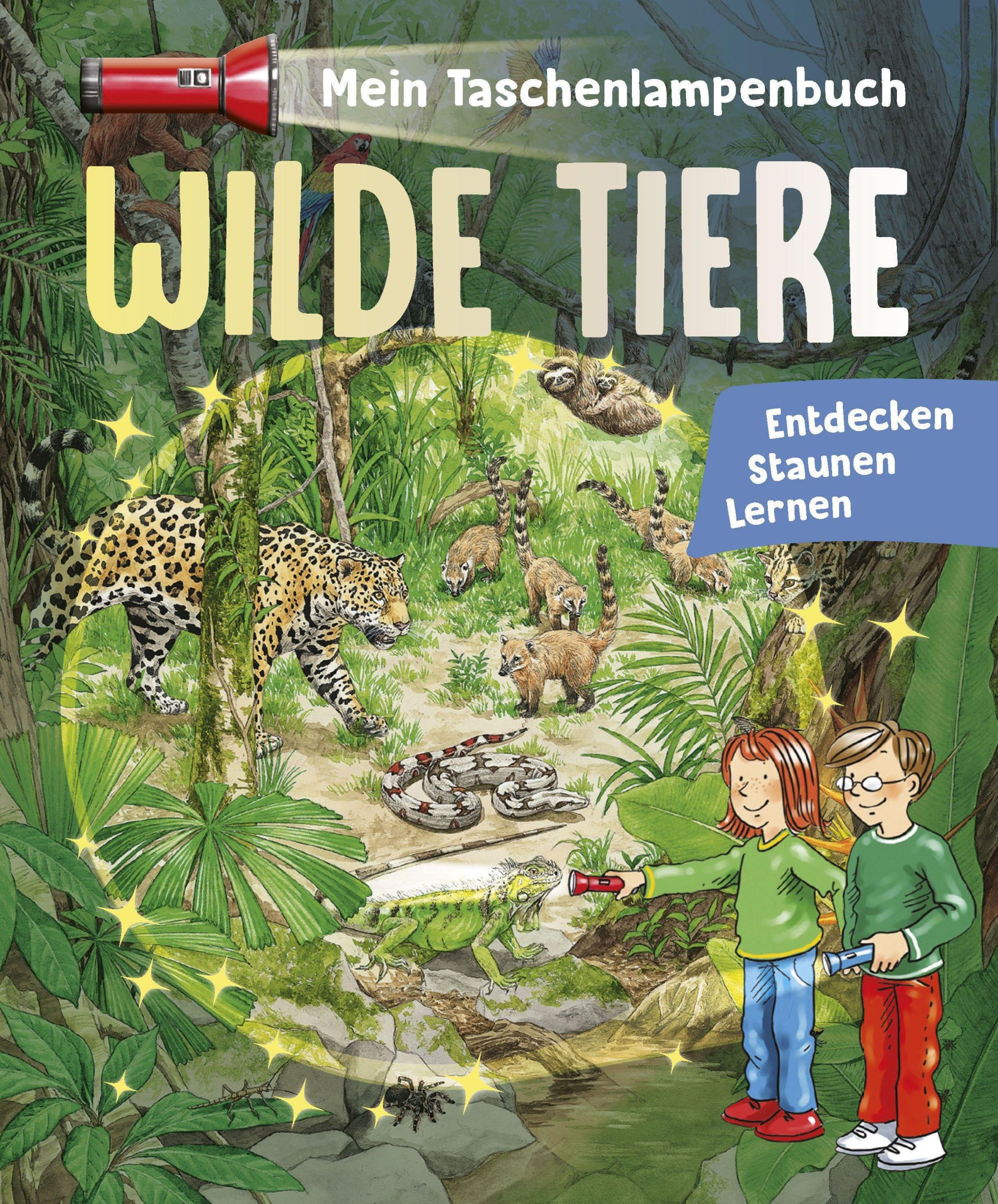 Cover: 9783849945268 | Mein Taschenlampenbuch Wilde Tiere | Sandra Noa | Buch | 14 S. | 2024