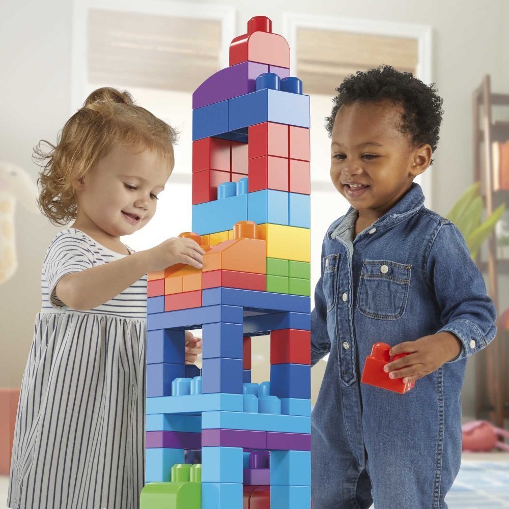 Bild: 65541083271 | Mega Bloks Bausteinebeutel bunt (80 Teile) | Stück | Beutel | DCH63