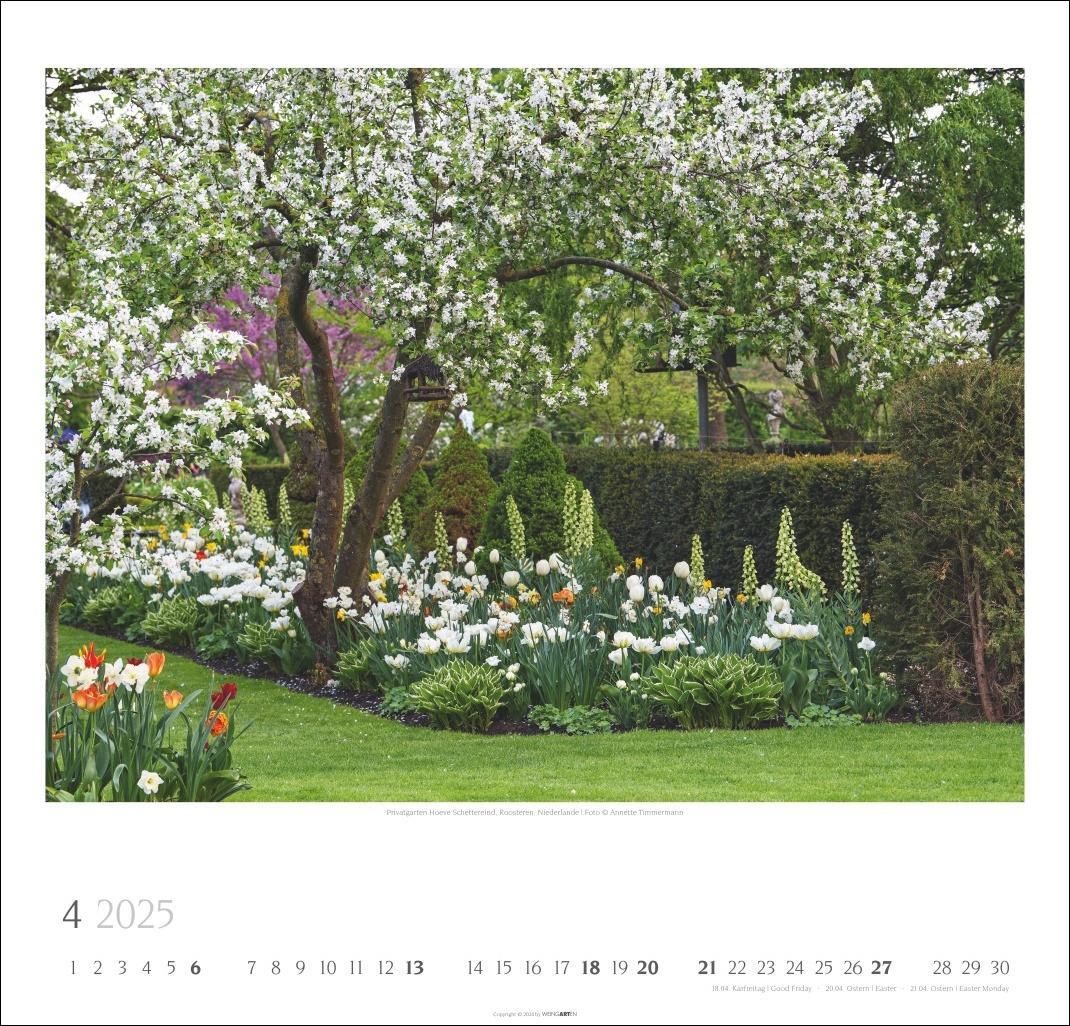 Bild: 9783839900307 | Gartenträume Kalender 2025 | Kalender | Spiralbindung | 14 S. | 2025