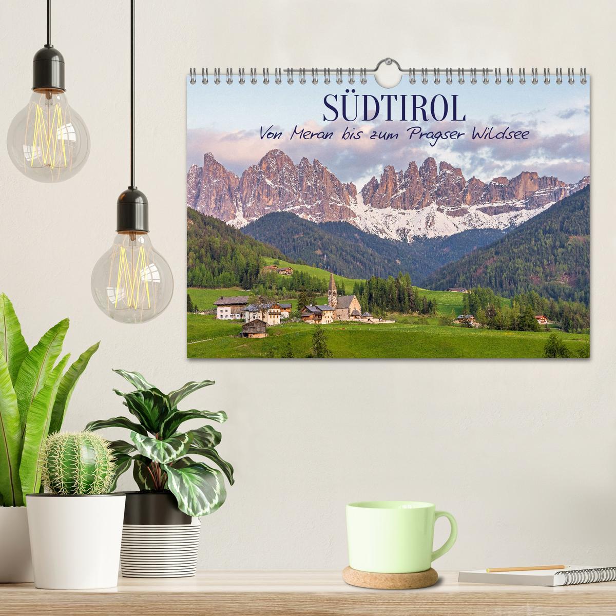 Bild: 9783383857942 | Südtirol - Von Meran bis zum Pragser Wildsee (Wandkalender 2025 DIN...