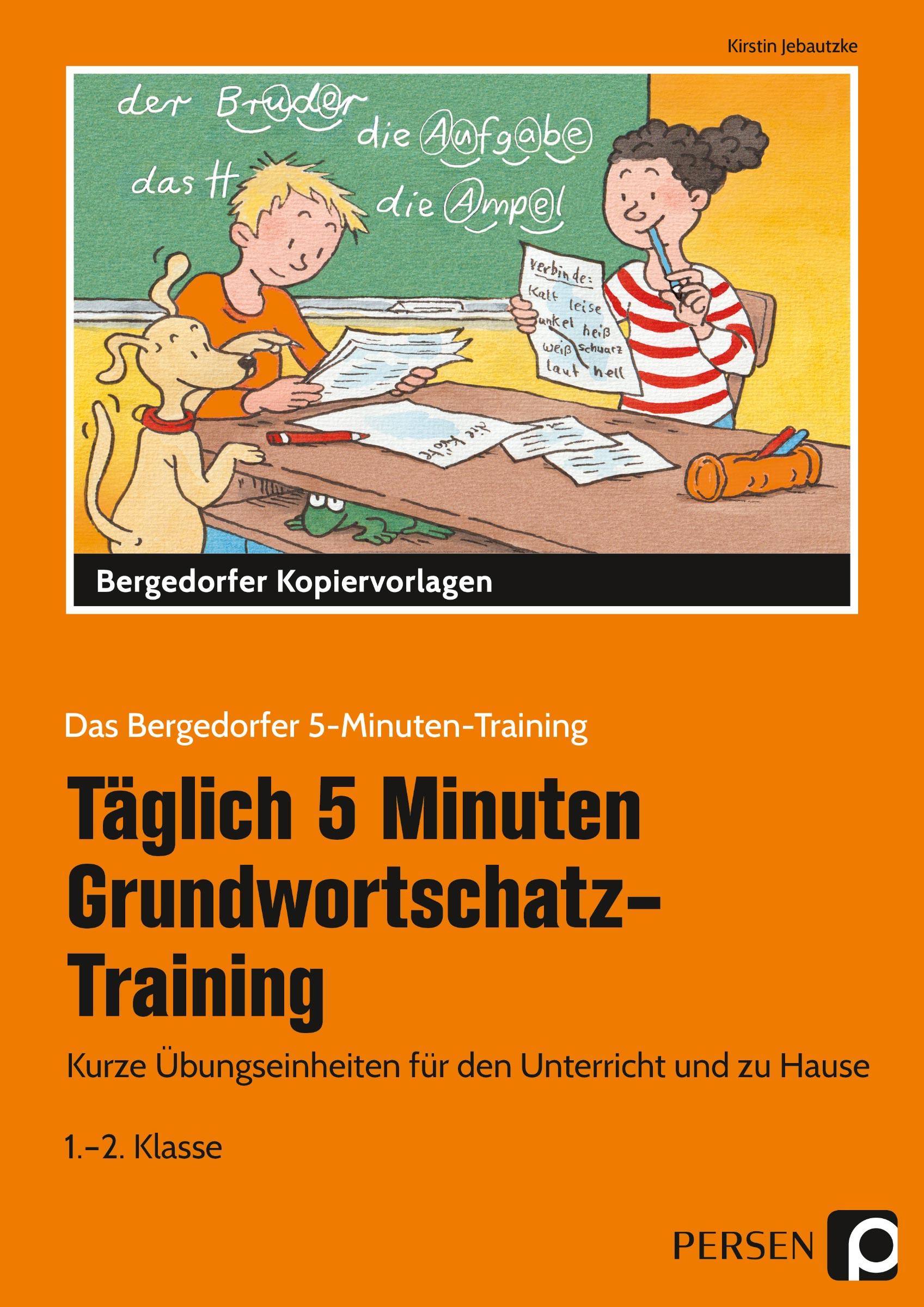 Cover: 9783403205821 | Tägl. 5 Min. Grundwortschatz-Training | Kirstin Jebautzke | Buch