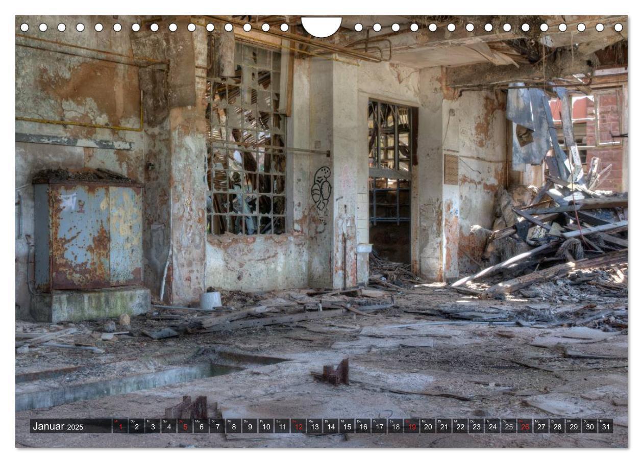 Bild: 9783435799329 | Lost Places in Deutschland 2025 (Wandkalender 2025 DIN A4 quer),...