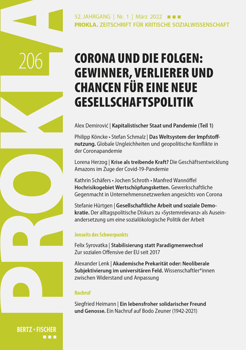 Cover: 9783865059062 | Corona und die Folgen: Gewinner, Verlierer und Chancen für eine...