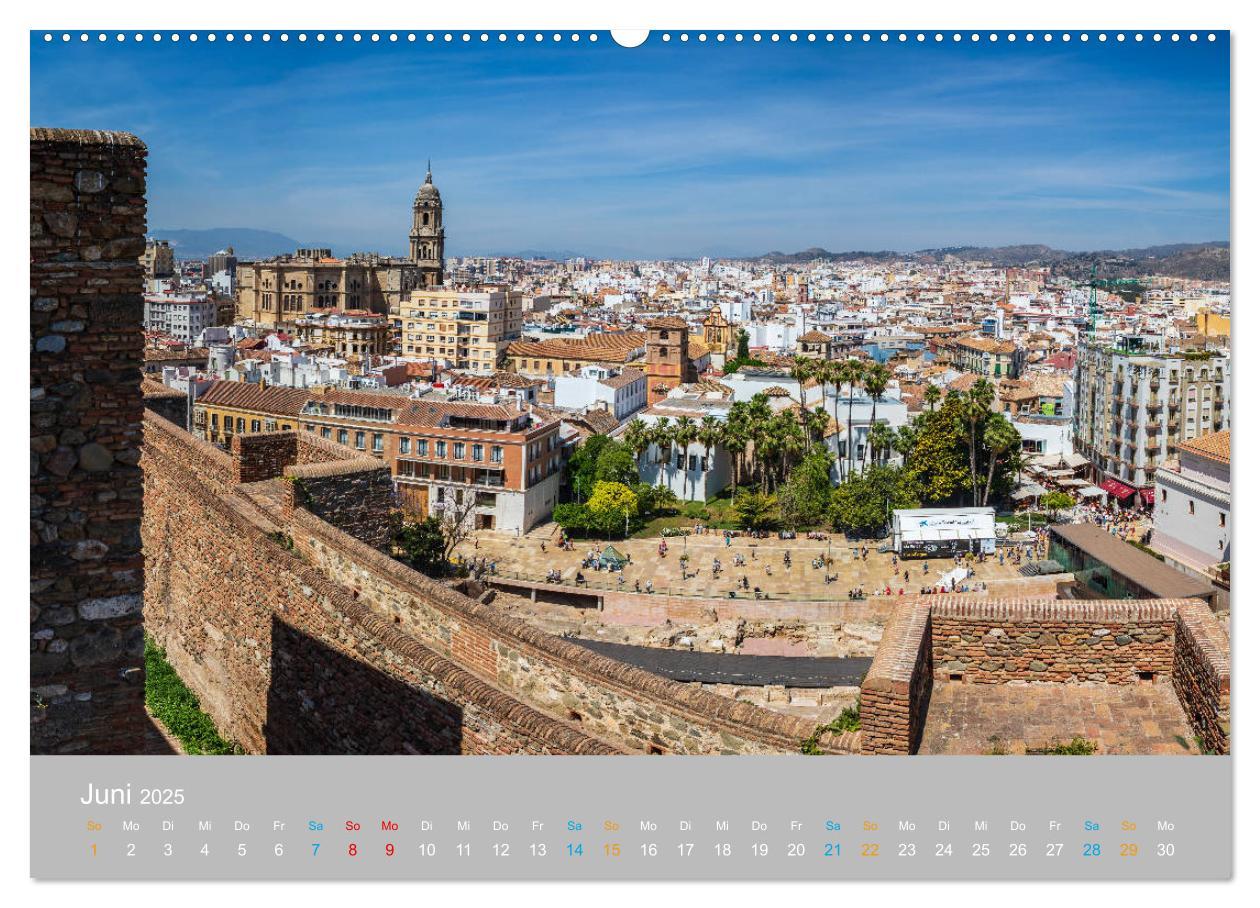 Bild: 9783435230761 | Malaga - andalusische Mittelmeerküste (Wandkalender 2025 DIN A2...