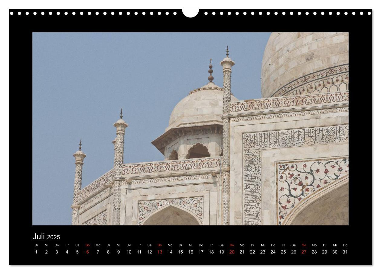 Bild: 9783435775316 | Taj Mahal (Wandkalender 2025 DIN A3 quer), CALVENDO Monatskalender