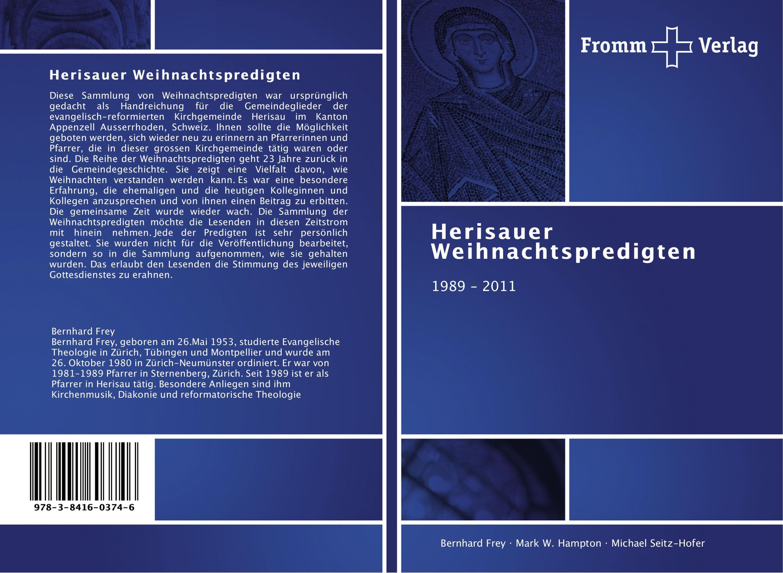 Cover: 9783841603746 | Herisauer Weihnachtspredigten | 1989 - 2011 | Bernhard Frey (u. a.)