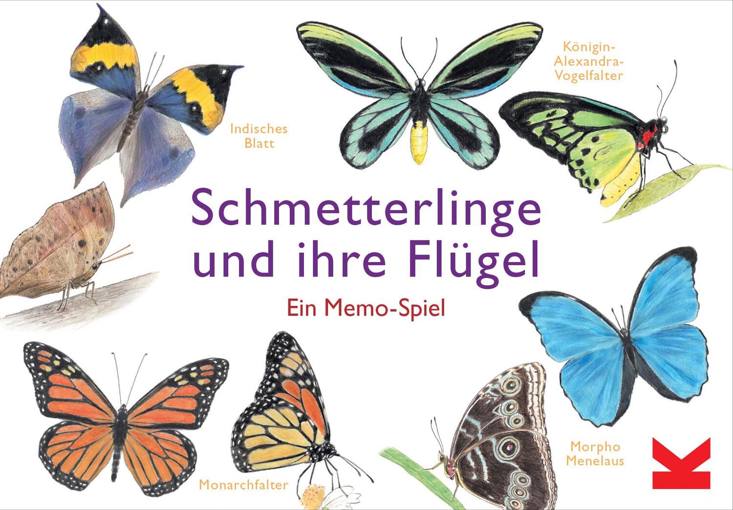 Cover: 9783962441302 | Schmetterlinge und ihre Flügel | Ein Memo-Spiel | Mike Unwin | Spiel