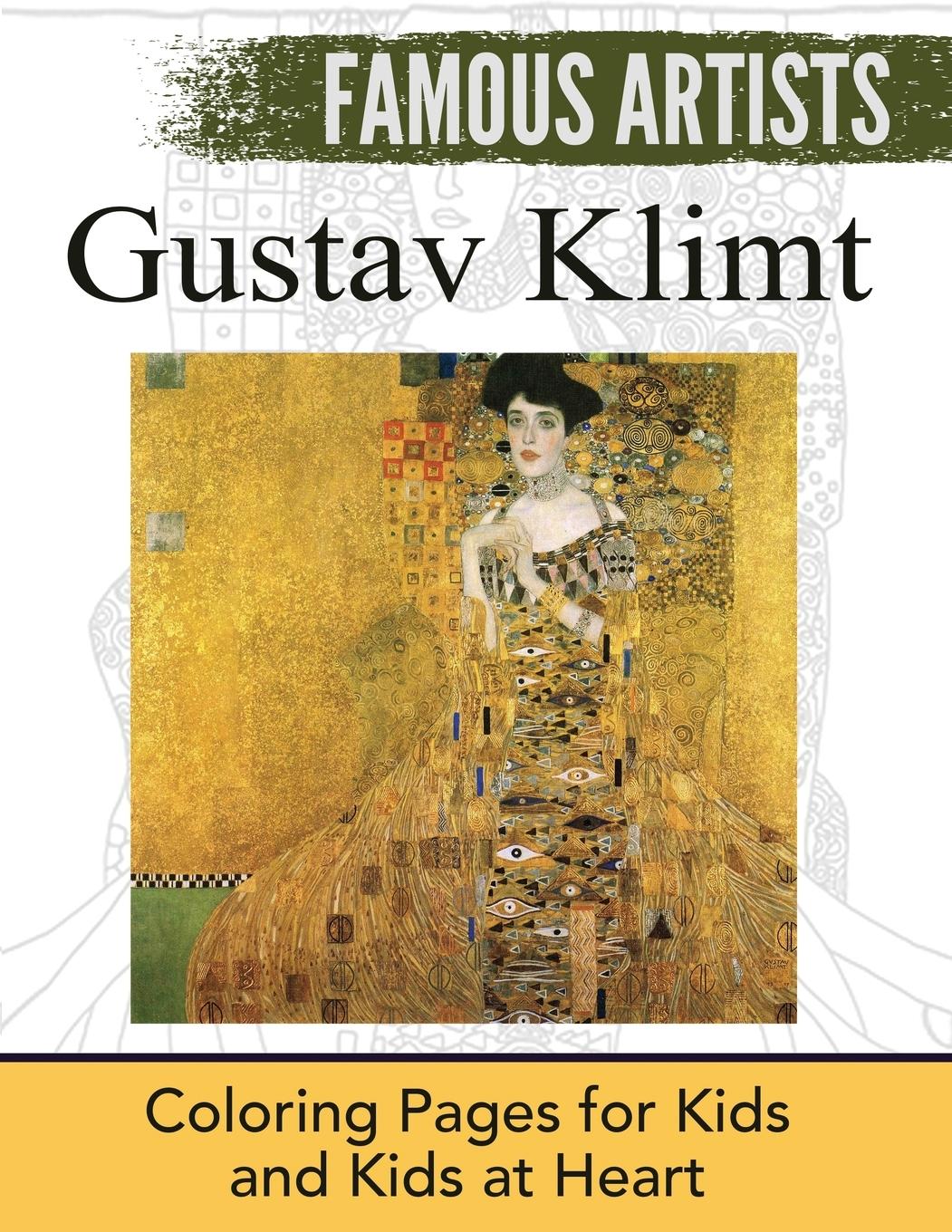 Cover: 9781948344128 | Gustav Klimt | Coloring Pages for Kids and Kids at Heart | Taschenbuch