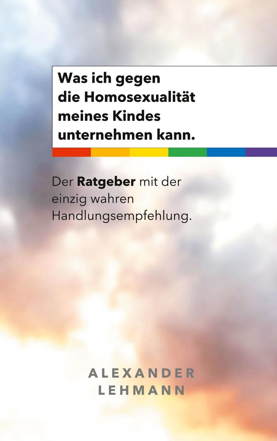 Cover: 9783751915113 | Was ich gegen die Homosexualität meines Kindes unternehmen kann.