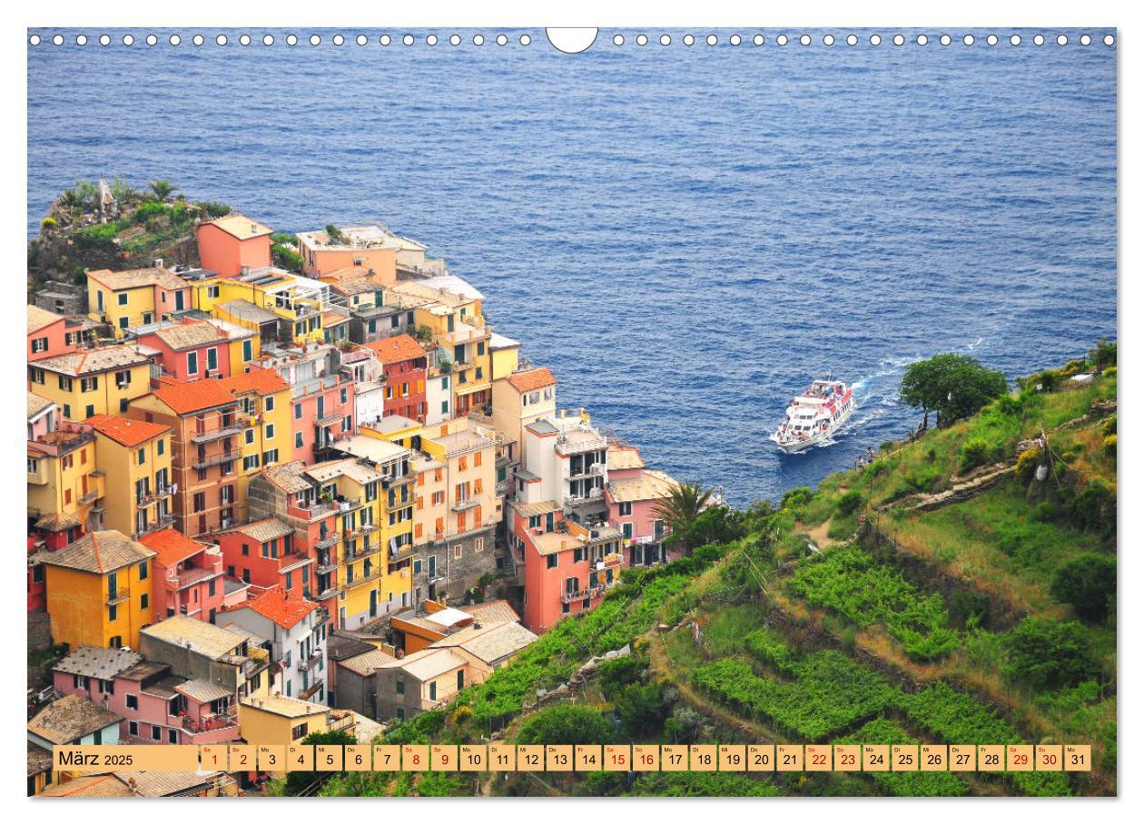 Bild: 9783435312818 | Cinque Terre - die bunten Dörfer Liguriens (Wandkalender 2025 DIN...