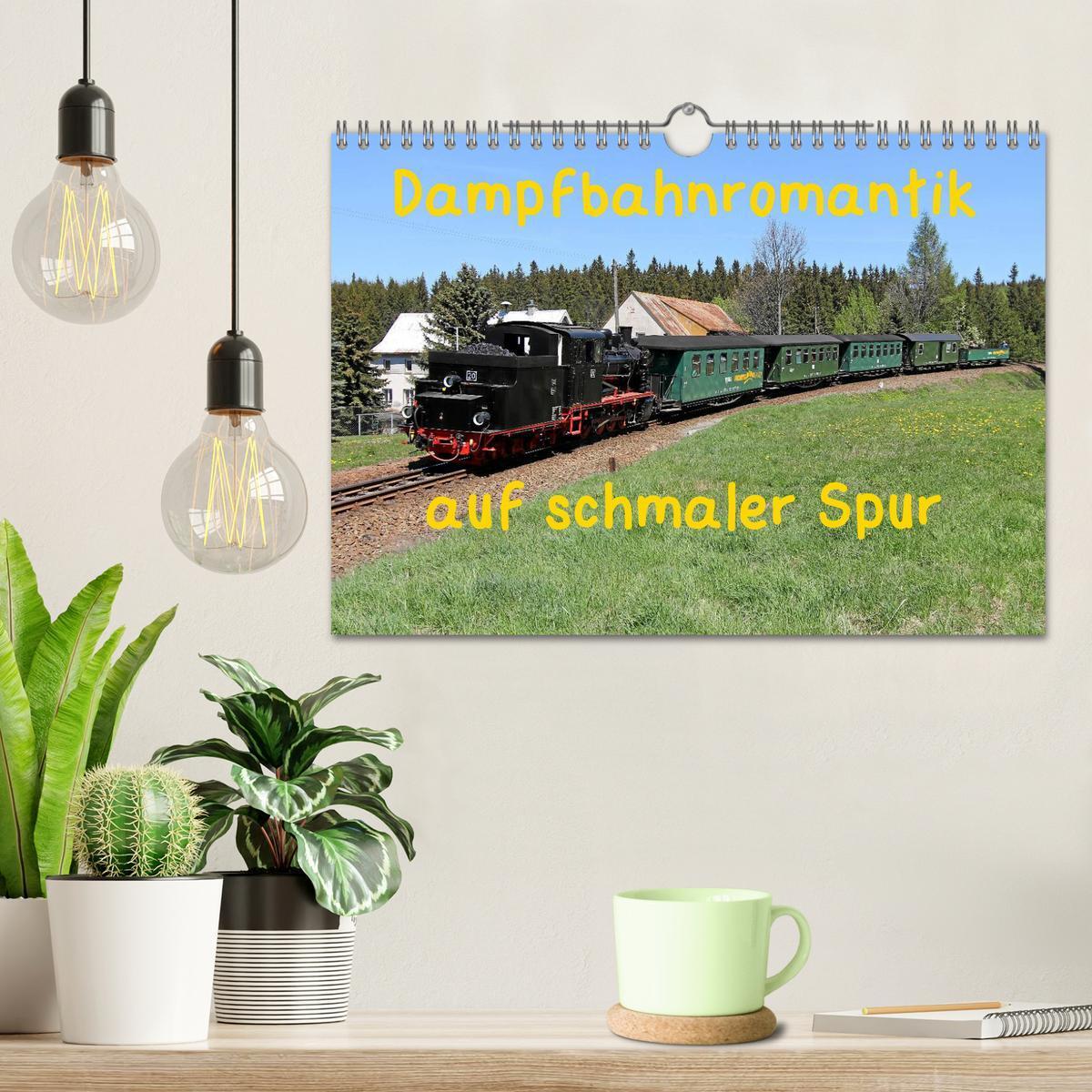 Bild: 9783435823239 | Dampfbahnromantik auf schmaler Spur (Wandkalender 2025 DIN A4...