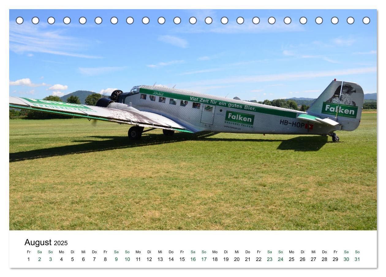 Bild: 9783435381319 | Junkers Ju 52 Die Legende (Tischkalender 2025 DIN A5 quer),...