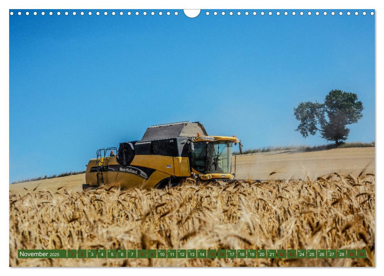 Bild: 9783435238477 | Landwirtschaft - Giganten im Kornfeld (Wandkalender 2025 DIN A3...