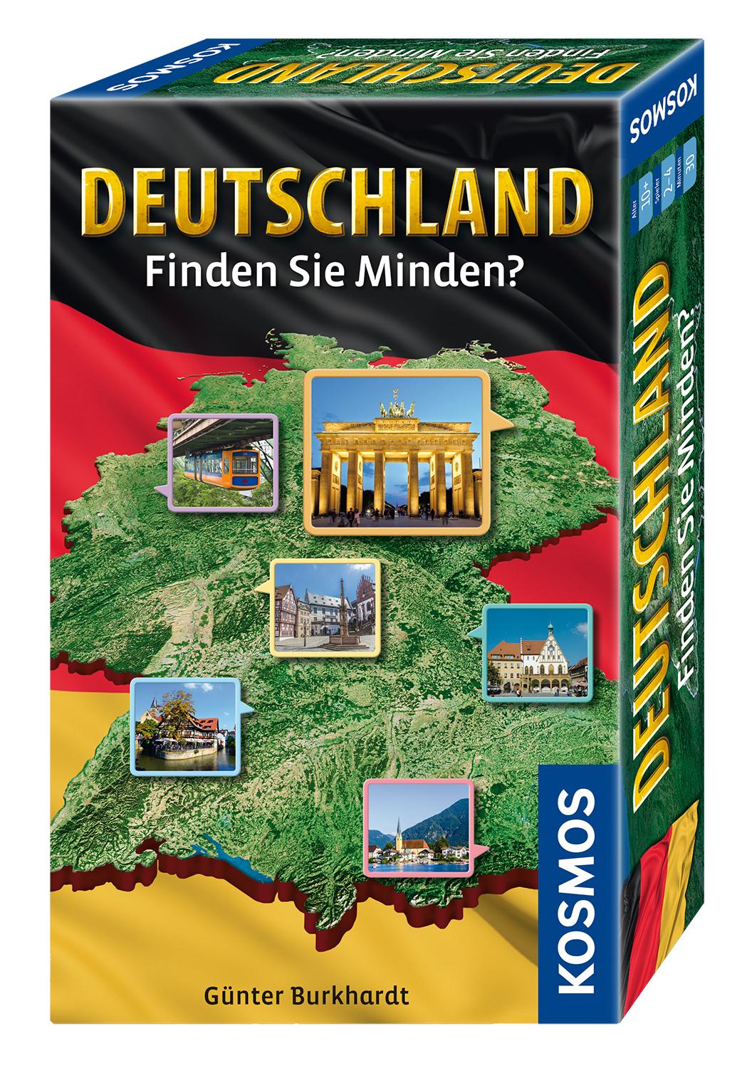 Cover: 4002051711412 | Deutschland - Finden Sie Minden? | Günter Burkhardt | Spiel | Spiel