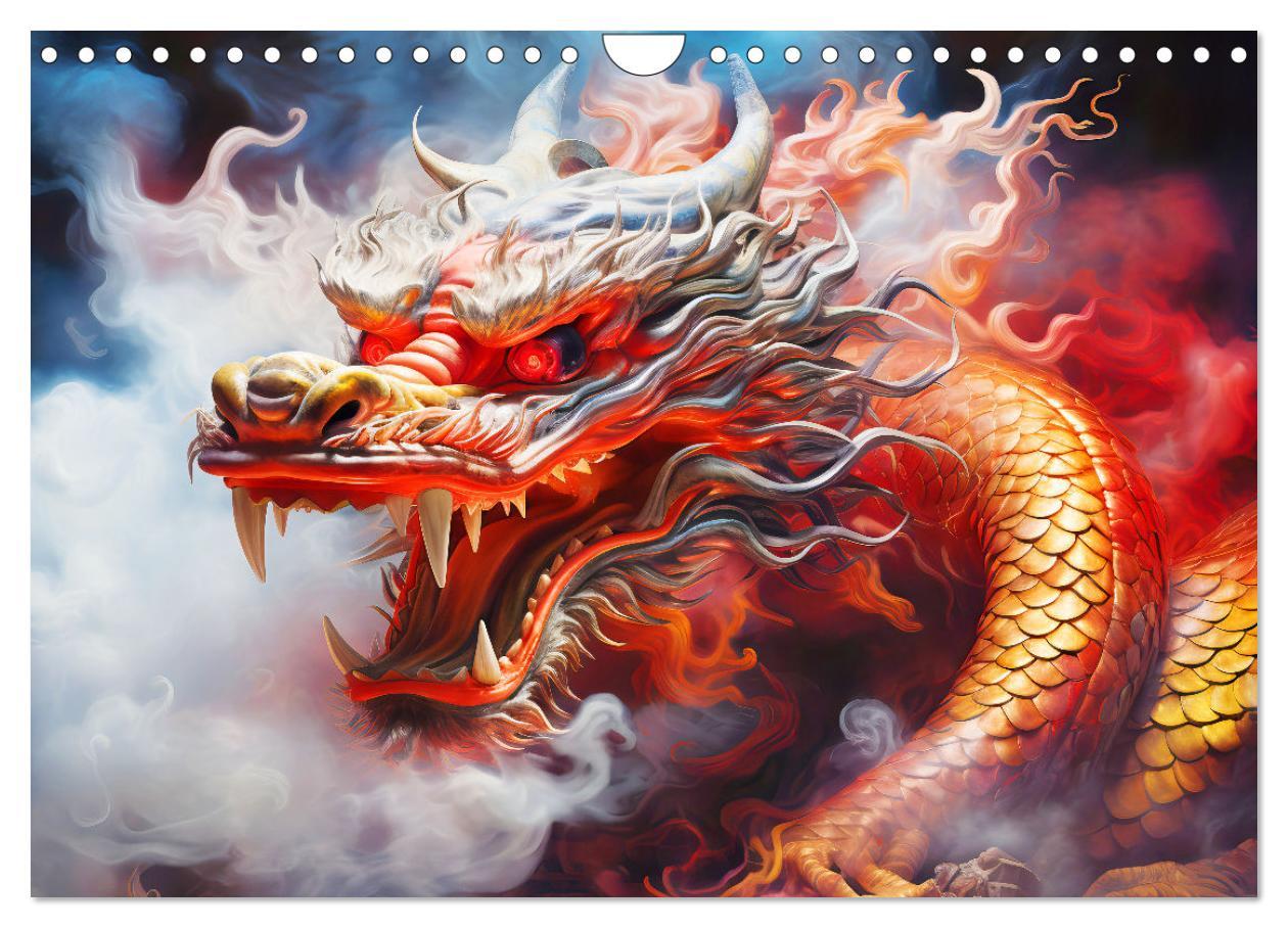 Bild: 9783383834004 | Drachen-Jahr - Kalenderplaner im Stile des chinesischen...