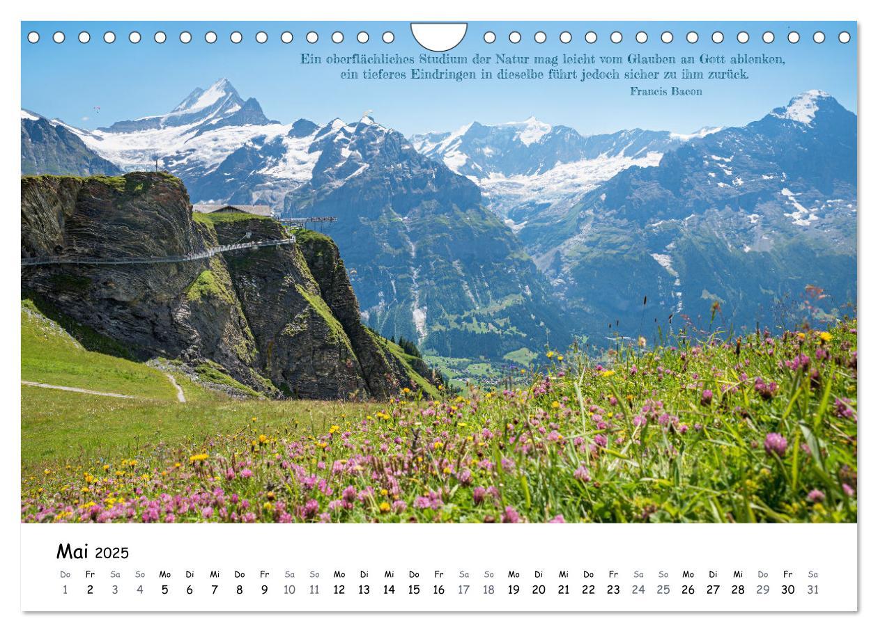 Bild: 9783383823725 | Christliche Bildpoesie (Wandkalender 2025 DIN A4 quer), CALVENDO...